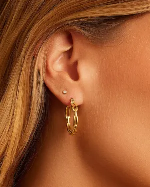Gorjana Parker Link Small Hoops