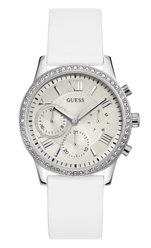 Guess Ladies White Multi-function Watch - W1135L7