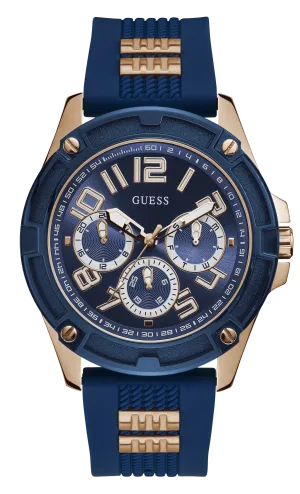 Guess Men Blue Dial Analog Watch - GW0051G3