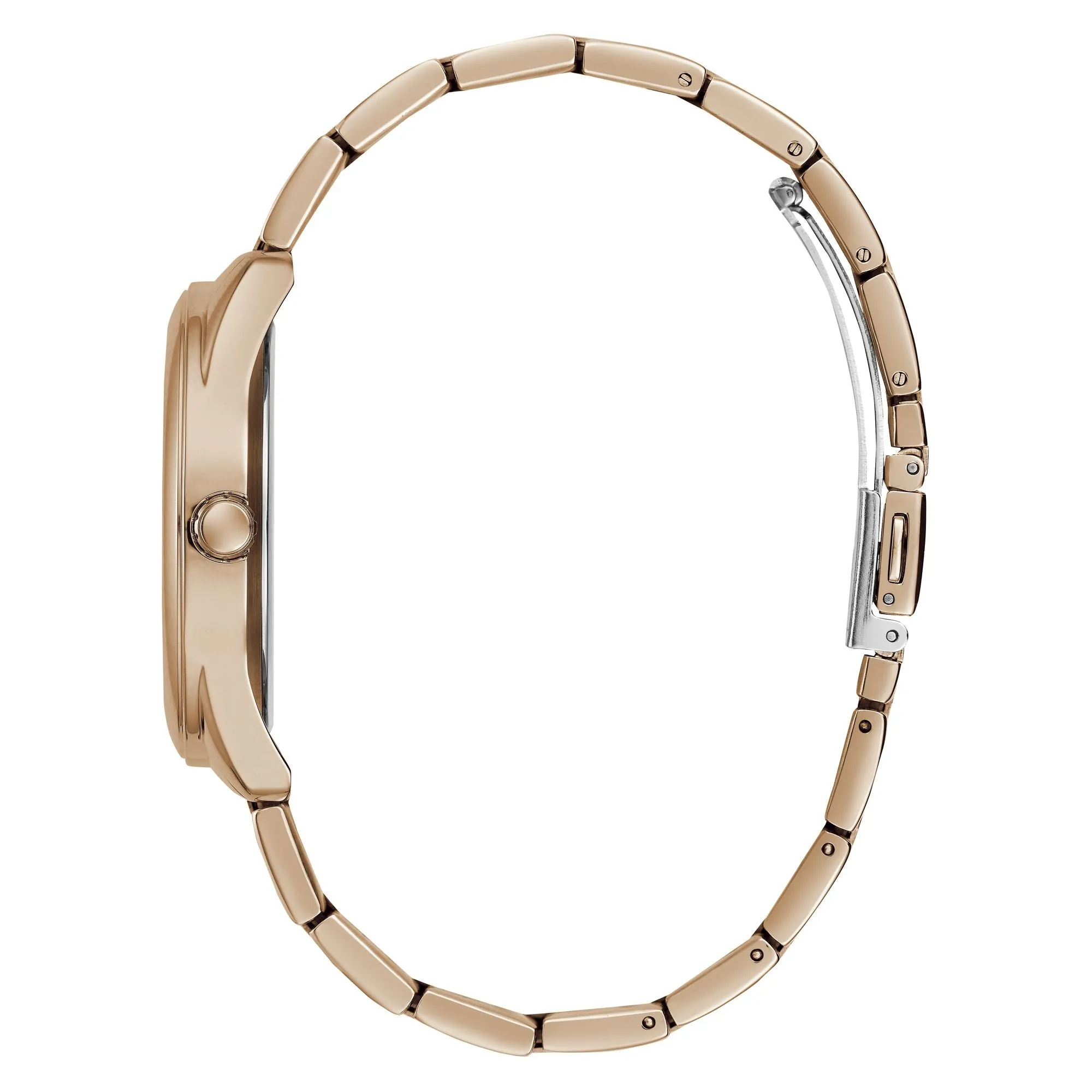 Guess Rose Gold Dial Women Analog Watch - U1358L3M