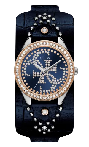 Guess Women Blue Dial Analog Watch - W1140L3