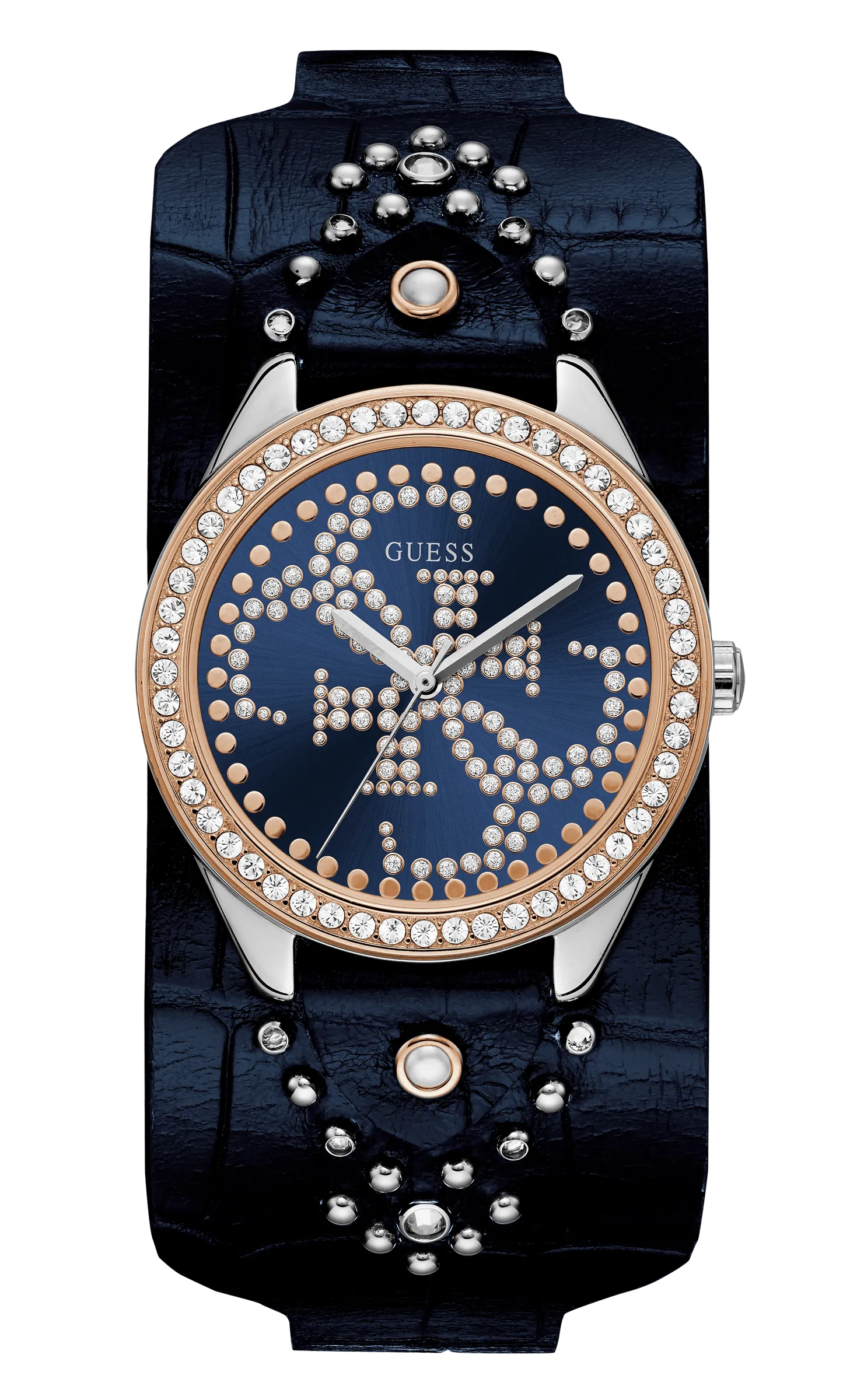 Guess Women Blue Dial Analog Watch - W1140L3