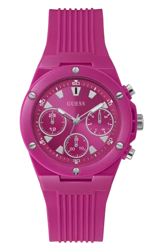Guess Women Pink Dial Analog Watch - GW0255L3