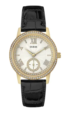 Guess Women White Dial Analog Watch - W0642L2