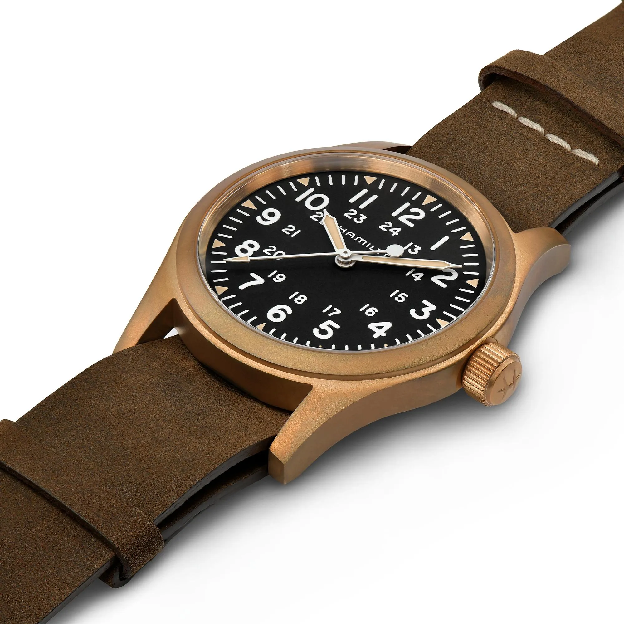 HML Watch Khaki Field Mechanical Bronze