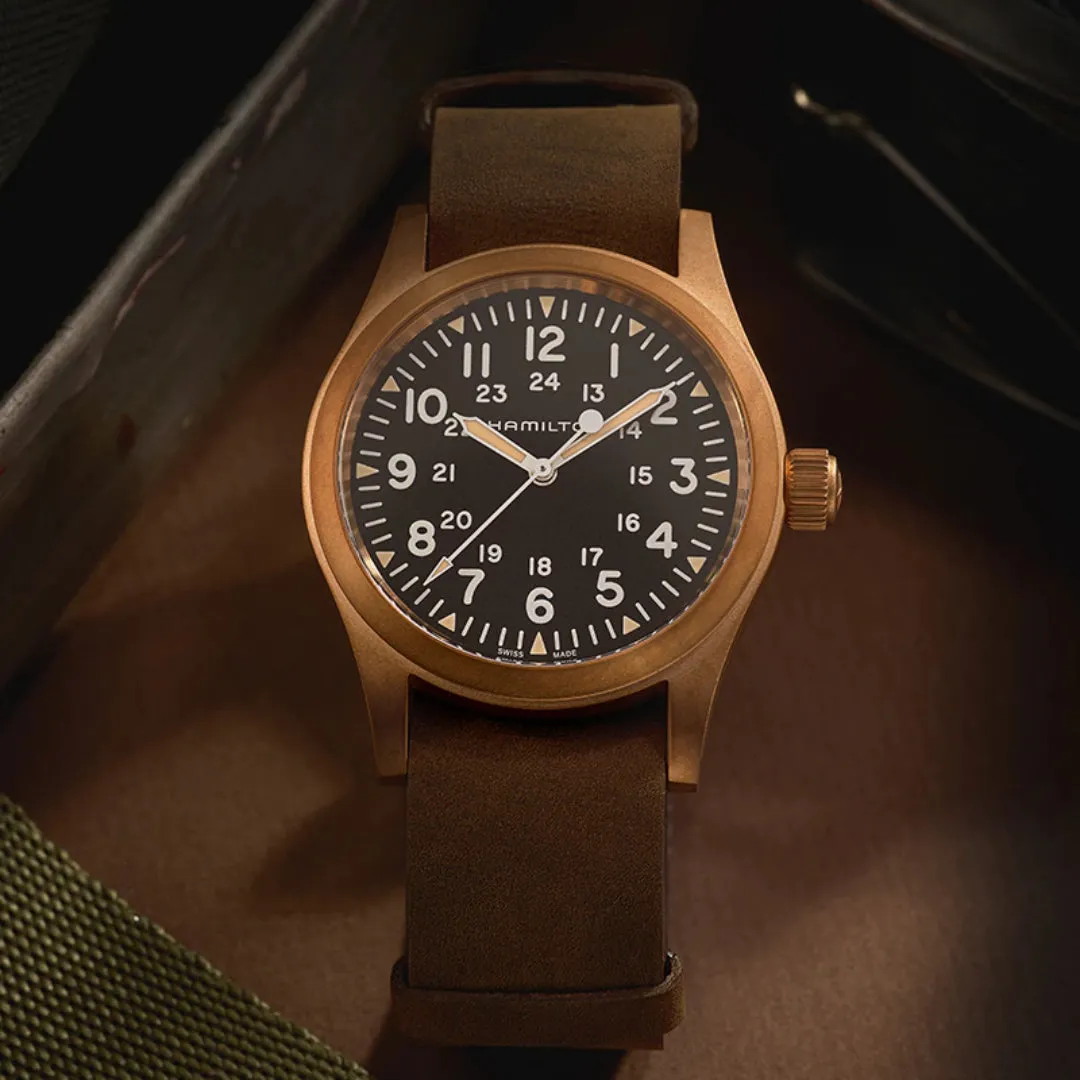 HML Watch Khaki Field Mechanical Bronze