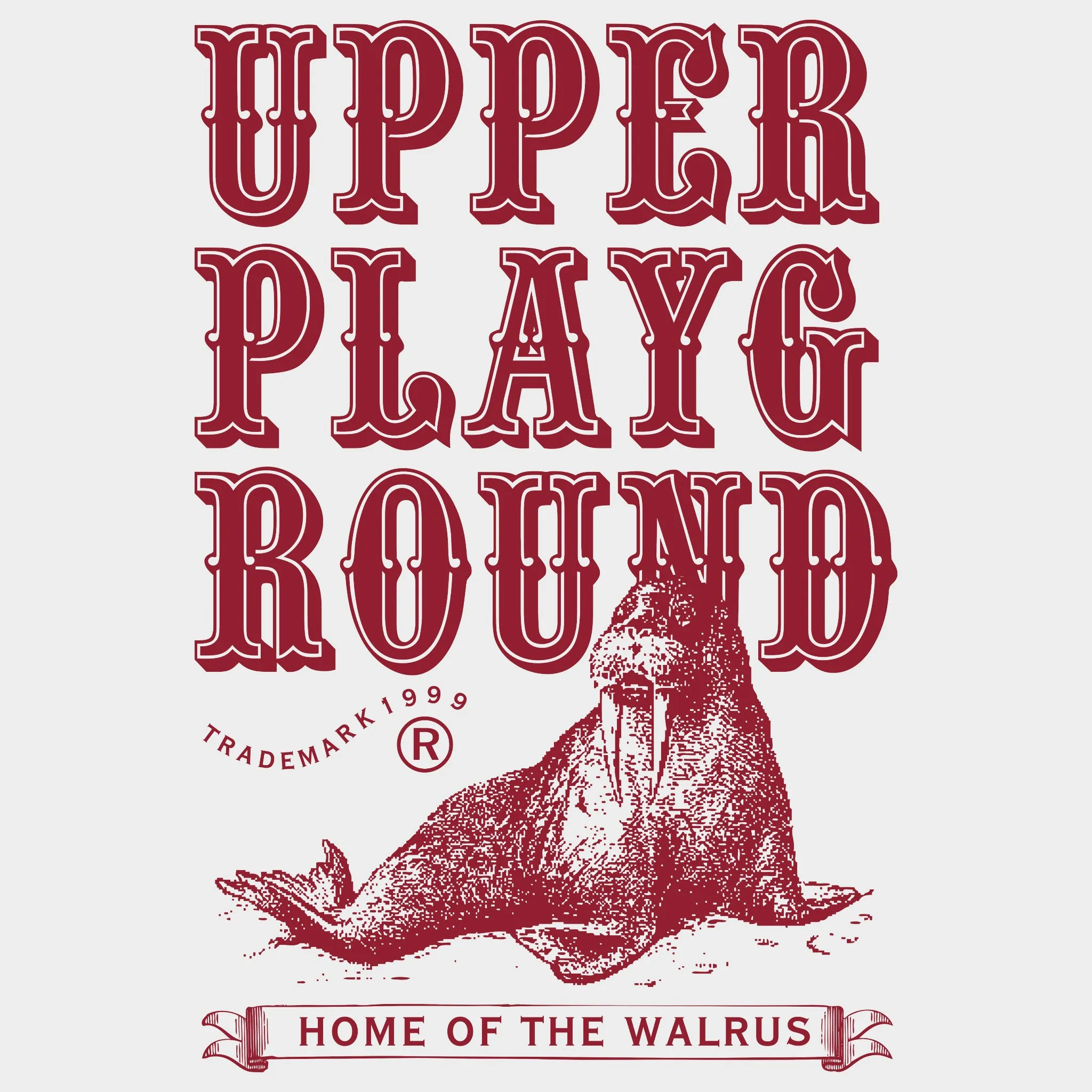 HOME OF THE WALRUS MEN'S  TEE