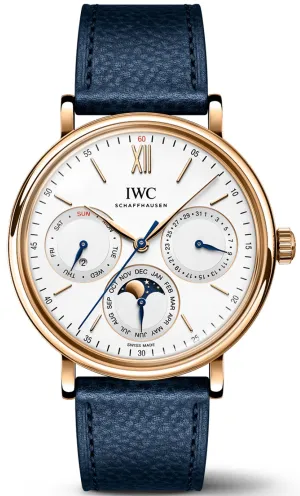 IW Watch PORStofino Perpetual Calendar Gold