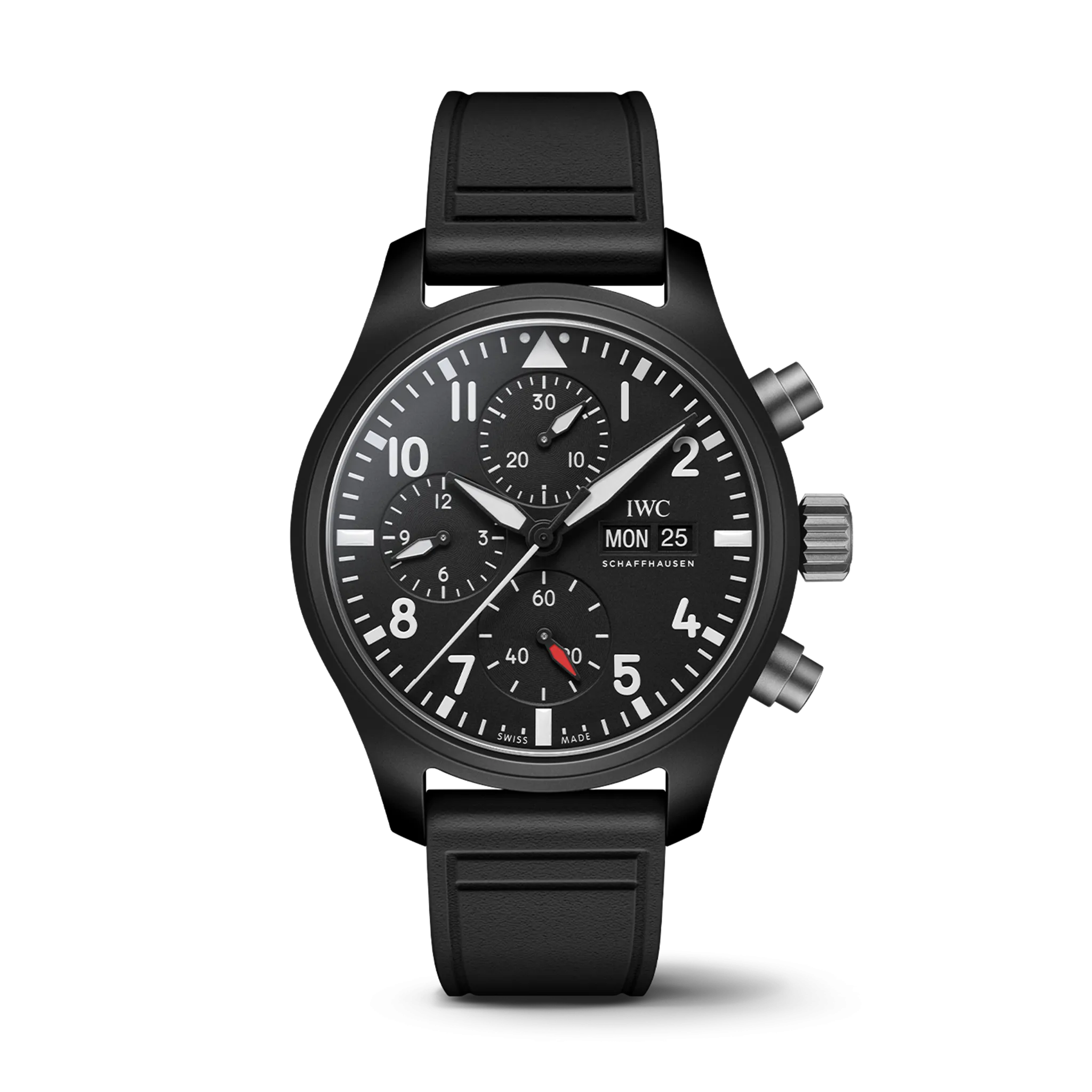 IWC Schaffhausen Pilot's Watch Chronograph Top Gun 41mm  w/ Black Dial