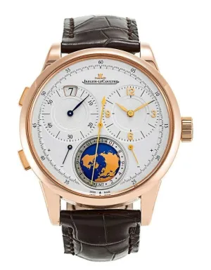 Jaeger LeCoultre Duometre Unique Travel Time Men's Watch Q6062520
