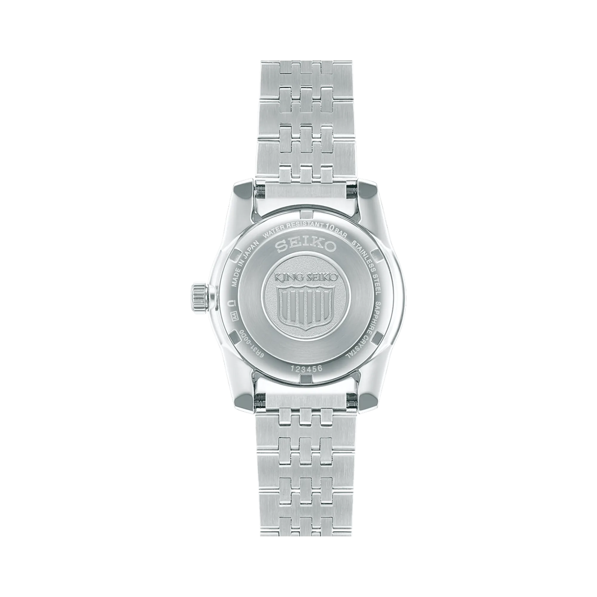 King Seiko Men's 37mm Stainless Steel Automatic Watch SPB283J