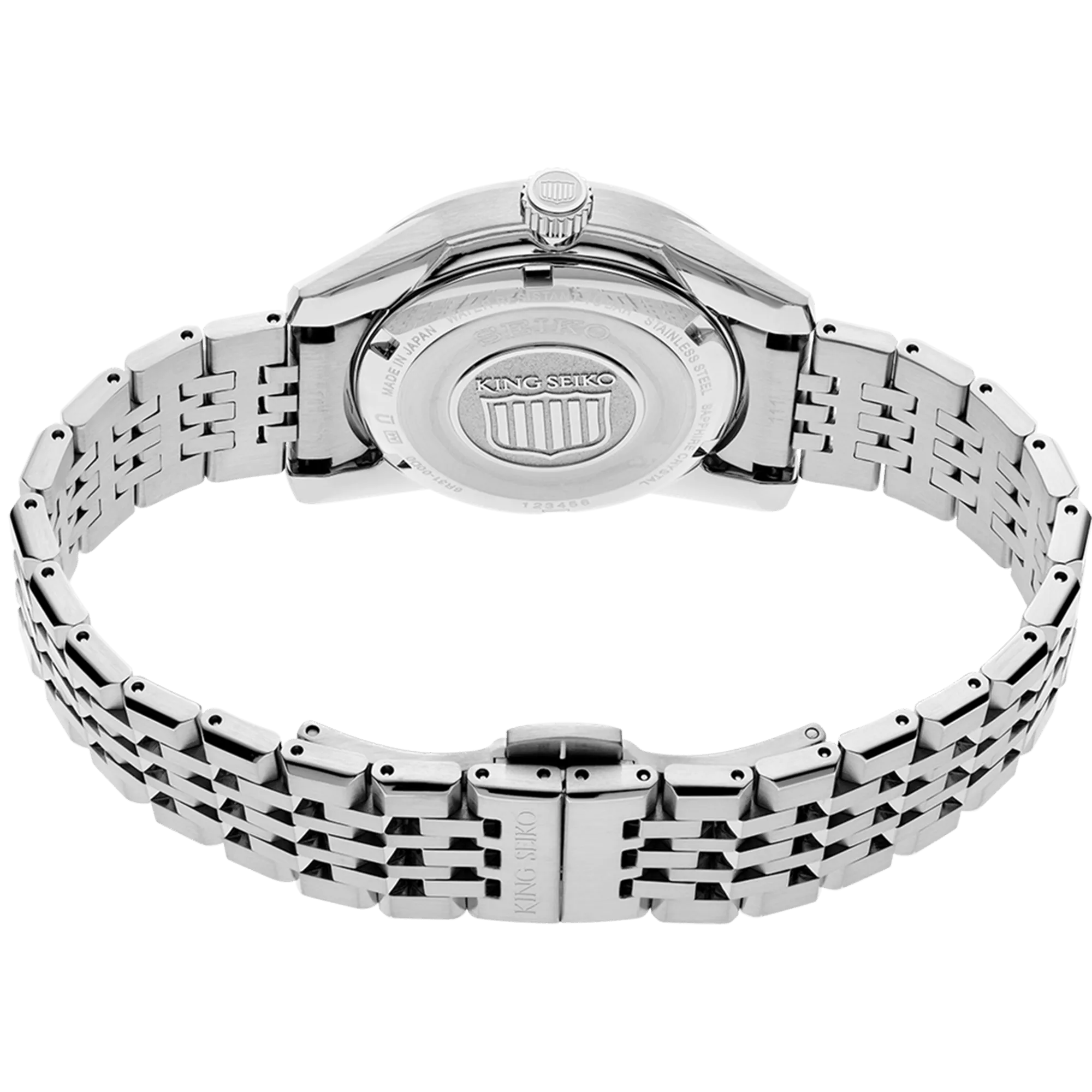 King Seiko Men's 37mm Stainless Steel Automatic Watch SPB283J