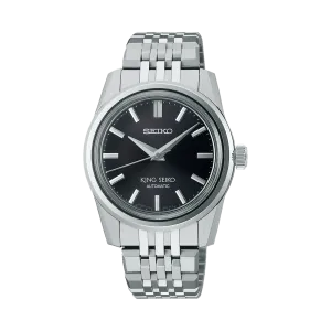 King Seiko Men's 37mm Stainless Steel Automatic Watch SPB283J