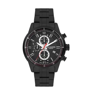 Lee Cooper - LC07836.650 - Men's Super Black Multifunction Watch