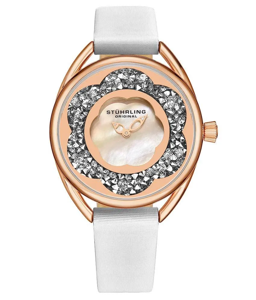 Lily 995.05 Quartz 38mm Classic with Emma Polished Bangle, Sofia Frosted Bangle and Studs