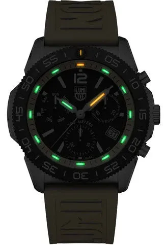 LMX Watch Sea Pacific Diver Chronograph 314 Black Yellow