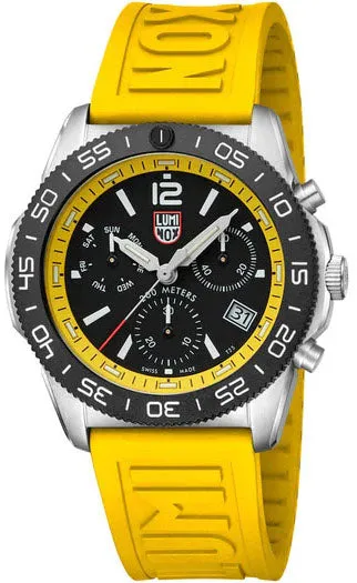 LMX Watch Sea Pacific Diver Chronograph 314 Black Yellow