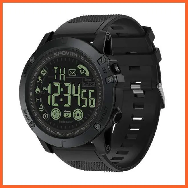 Mens Sports Smartwatch Monitoring Smart Watch For Ios And Android | Gravity Sensor Waterproof Digital Watches