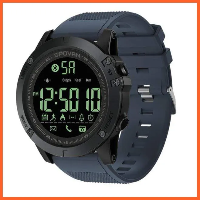 Mens Sports Smartwatch Monitoring Smart Watch For Ios And Android | Gravity Sensor Waterproof Digital Watches