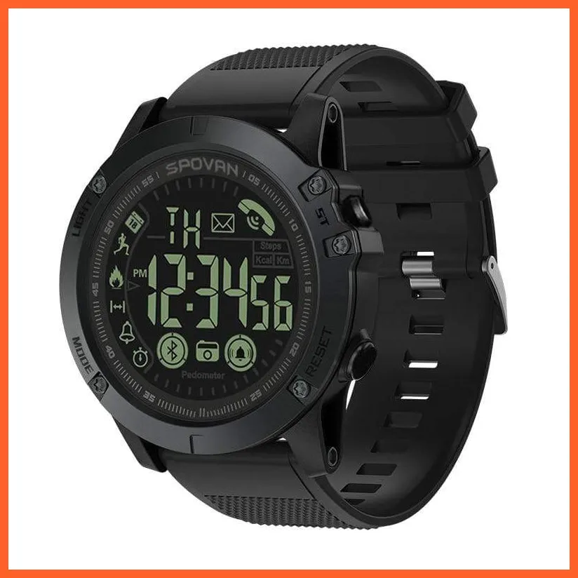 Mens Sports Smartwatch Monitoring Smart Watch For Ios And Android | Gravity Sensor Waterproof Digital Watches