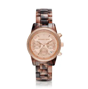 Michael Kors Tortoise Ritz Women's Watch MK6280