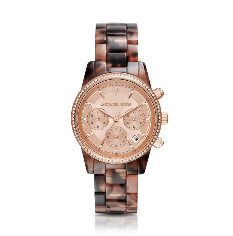 Michael Kors Tortoise Ritz Women's Watch MK6280