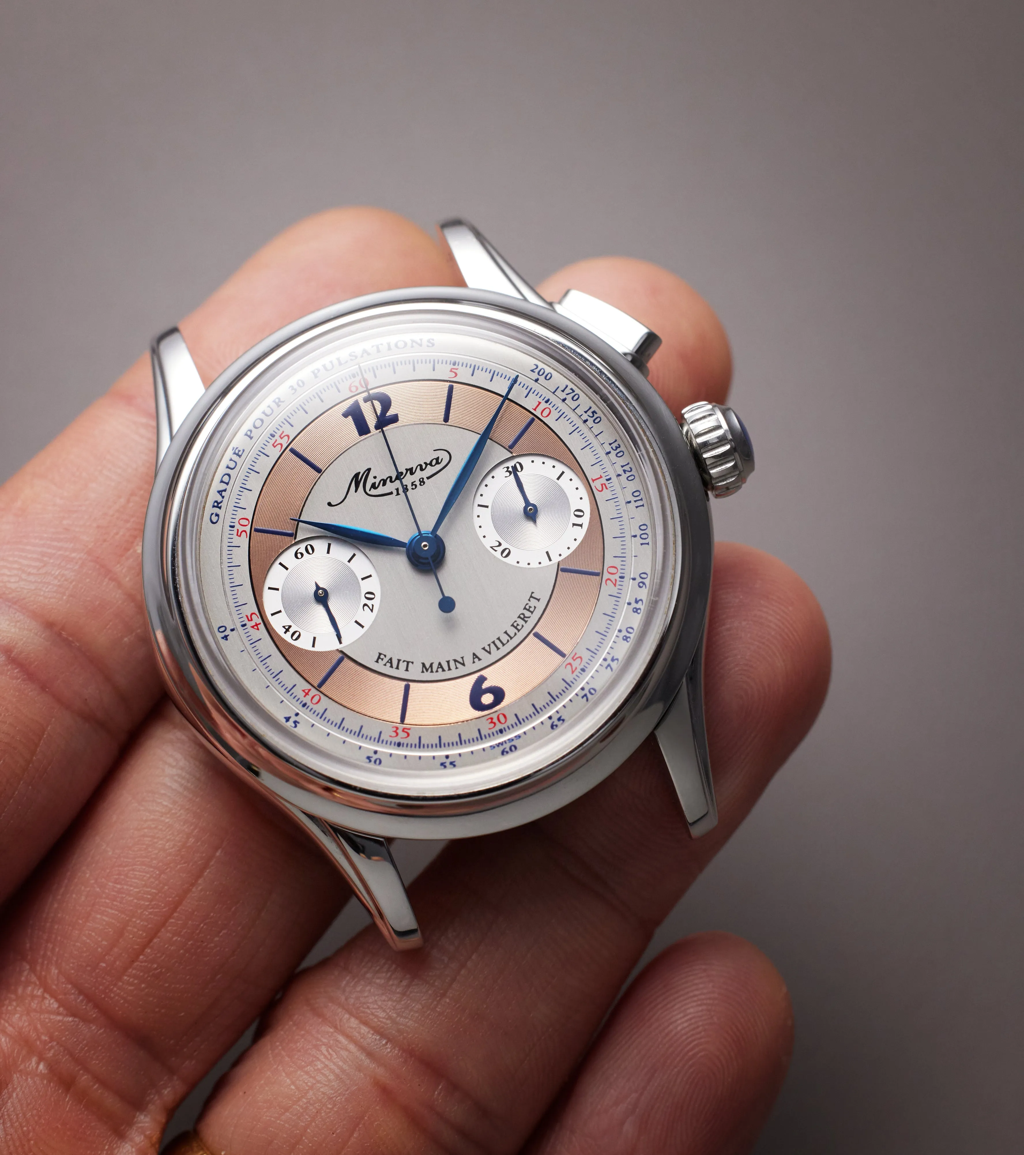Monopusher Chronograph | Stainless Steel