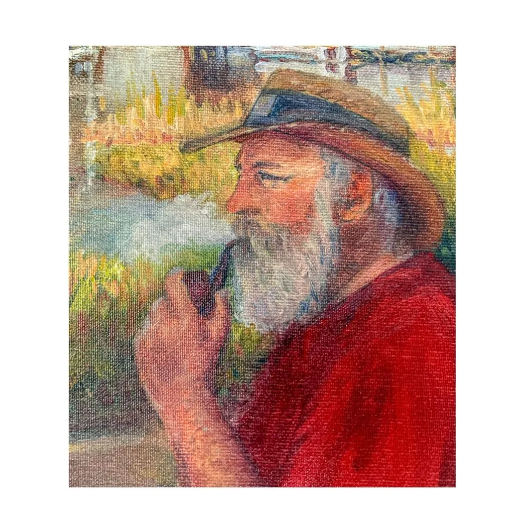 Mt. Dora Hemingway (Paul and His Pipe) Giclee Print