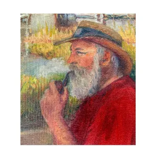 Mt. Dora Hemingway (Paul and His Pipe) Giclee Print