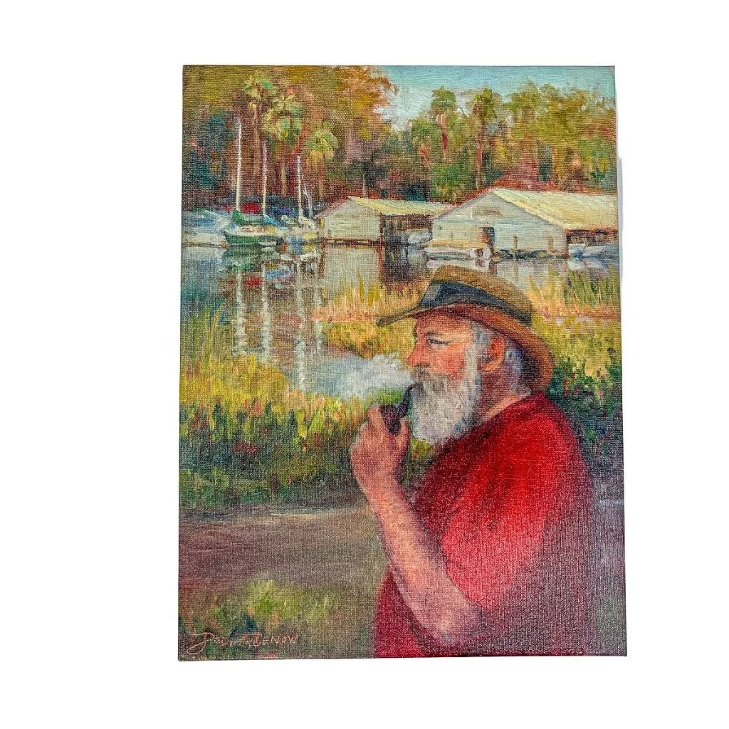 Mt. Dora Hemingway (Paul and His Pipe) Giclee Print