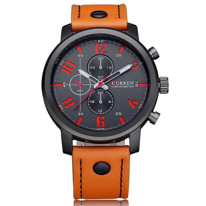 New Hot Curren Luxury casual men watches analog military sports watch quartz male wristwatches relogio masculino