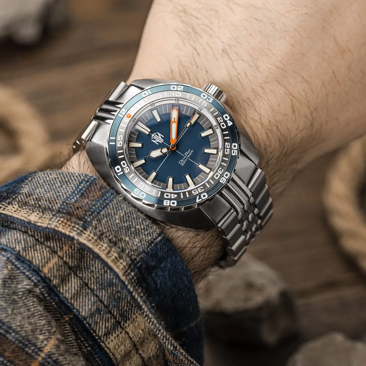 NTH DevilRay Dive Watch - Blue - WatchGecko Exclusive - LIKE NEW