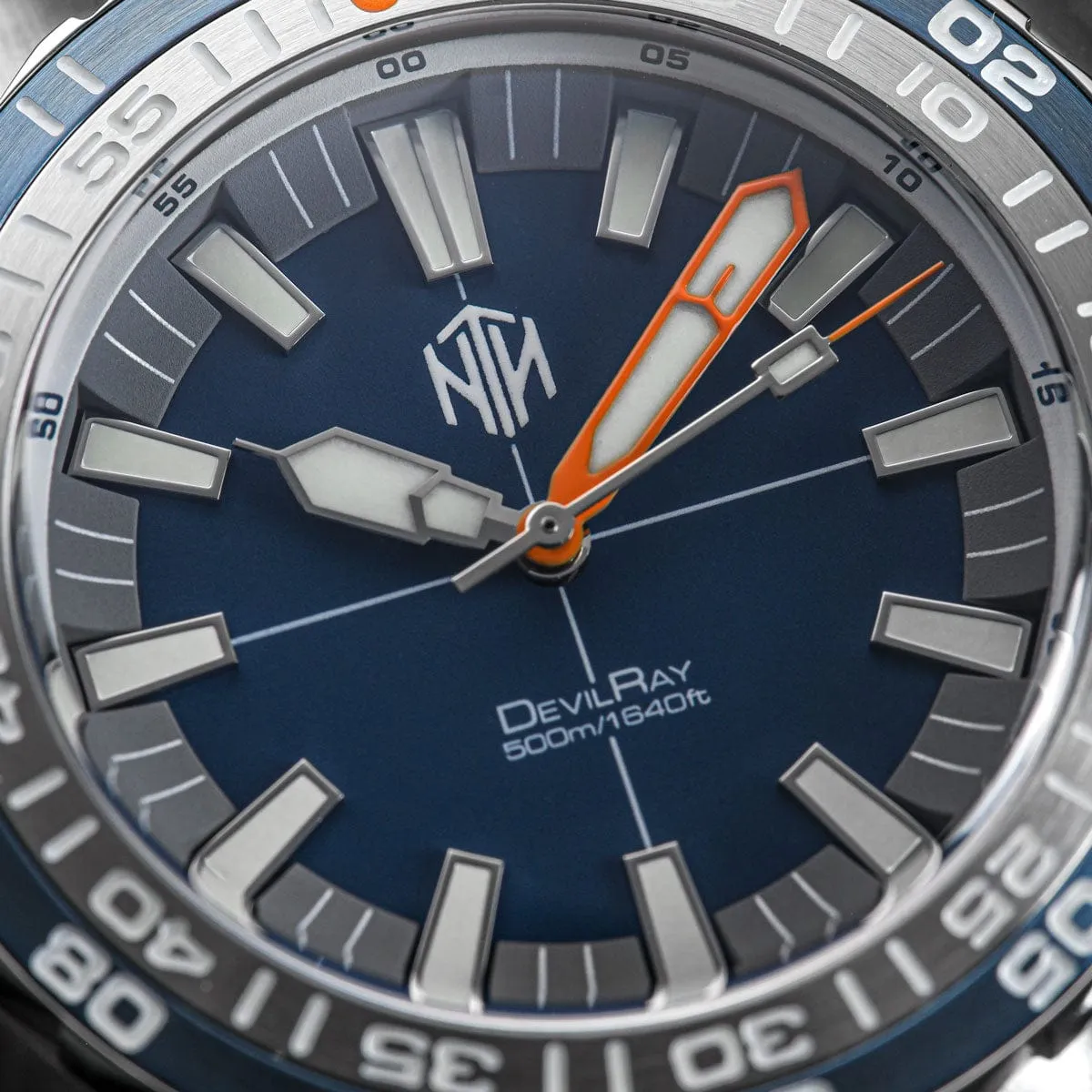 NTH DevilRay Dive Watch - Blue - WatchGecko Exclusive - LIKE NEW