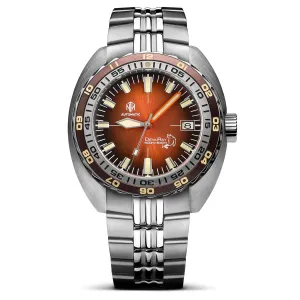 NTH DevilRay Dive Watch - Vintage Orange - WatchGecko Exclusive - LIKE NEW