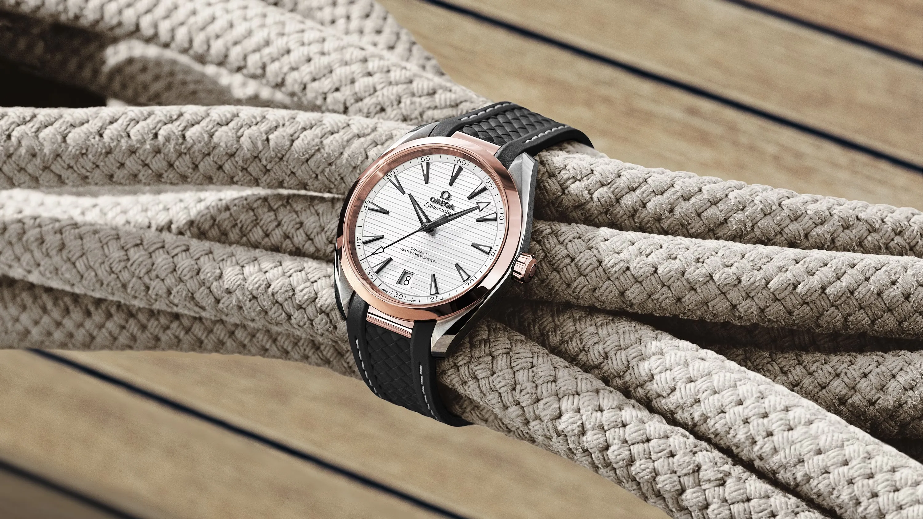 OMEGA-SEAMASTER AQUA TERRA 150M CO‑AXIAL MASTER CHRONOMETER 41 MM 220.22.41.21.02.001