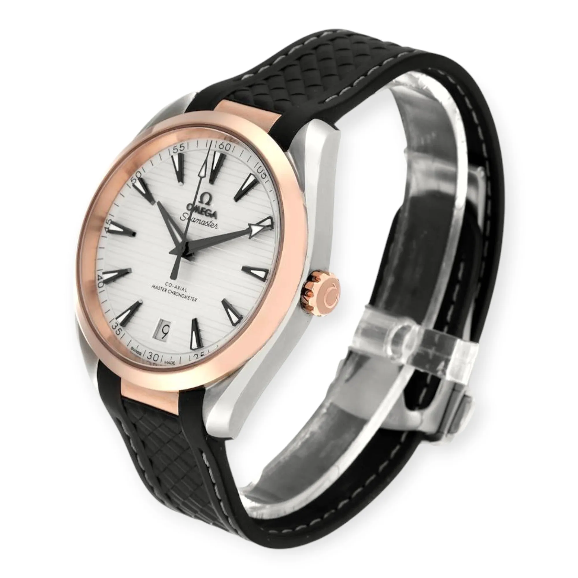 Omega Seamaster Aqua Terra 220.22.41.21.02.001 Steel Rose Gold Watch