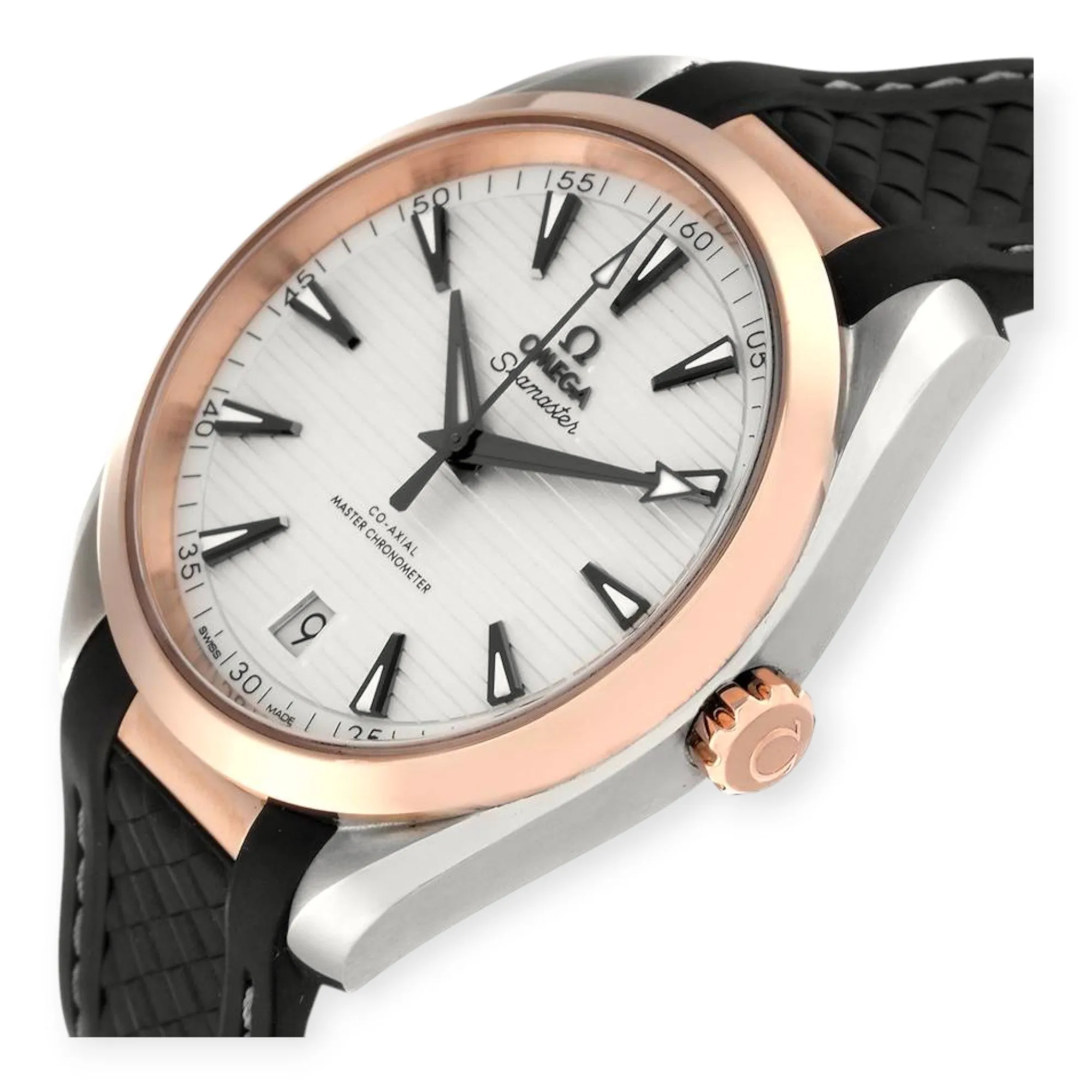 Omega Seamaster Aqua Terra 220.22.41.21.02.001 Steel Rose Gold Watch