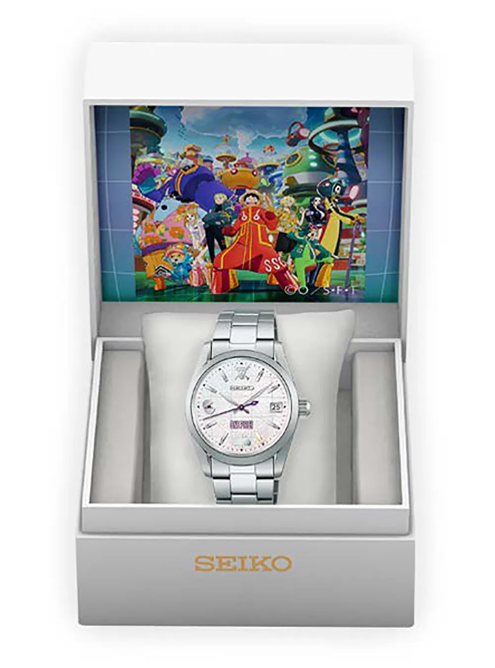 ONE PIECE ×  SEIKO TV ANIMATION ONE PIECE 25TH ANNIVERSARY WATCH EGGHEAD EDITION MADE IN JAPAN