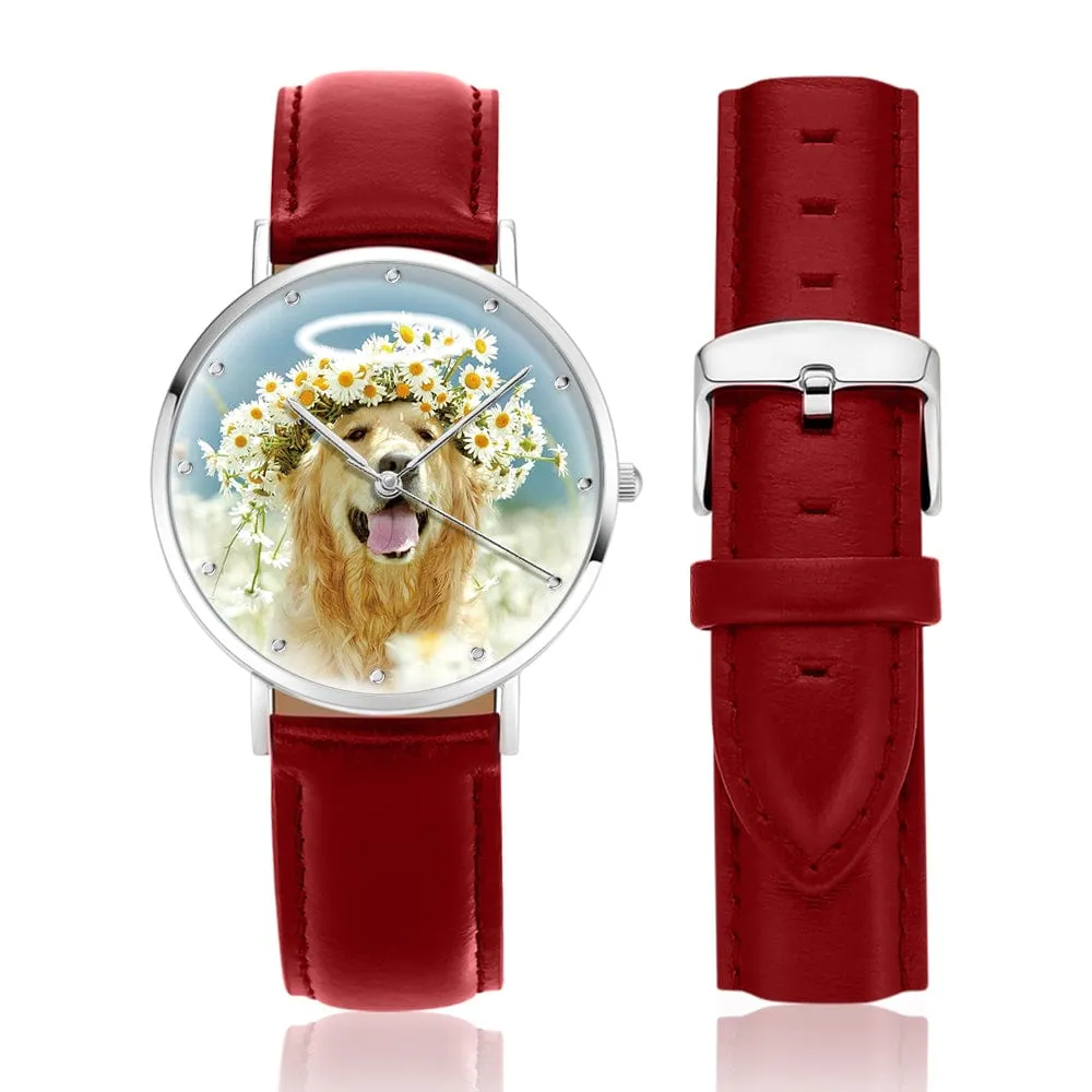 Personalized Watch with Name Custom Pet Remembrance Watch Loving Memorial Gifts