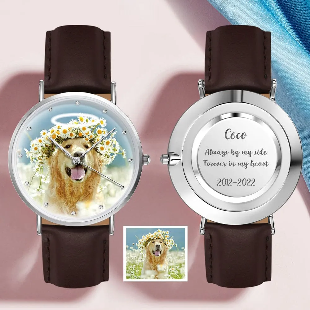 Personalized Watch with Name Custom Pet Remembrance Watch Loving Memorial Gifts