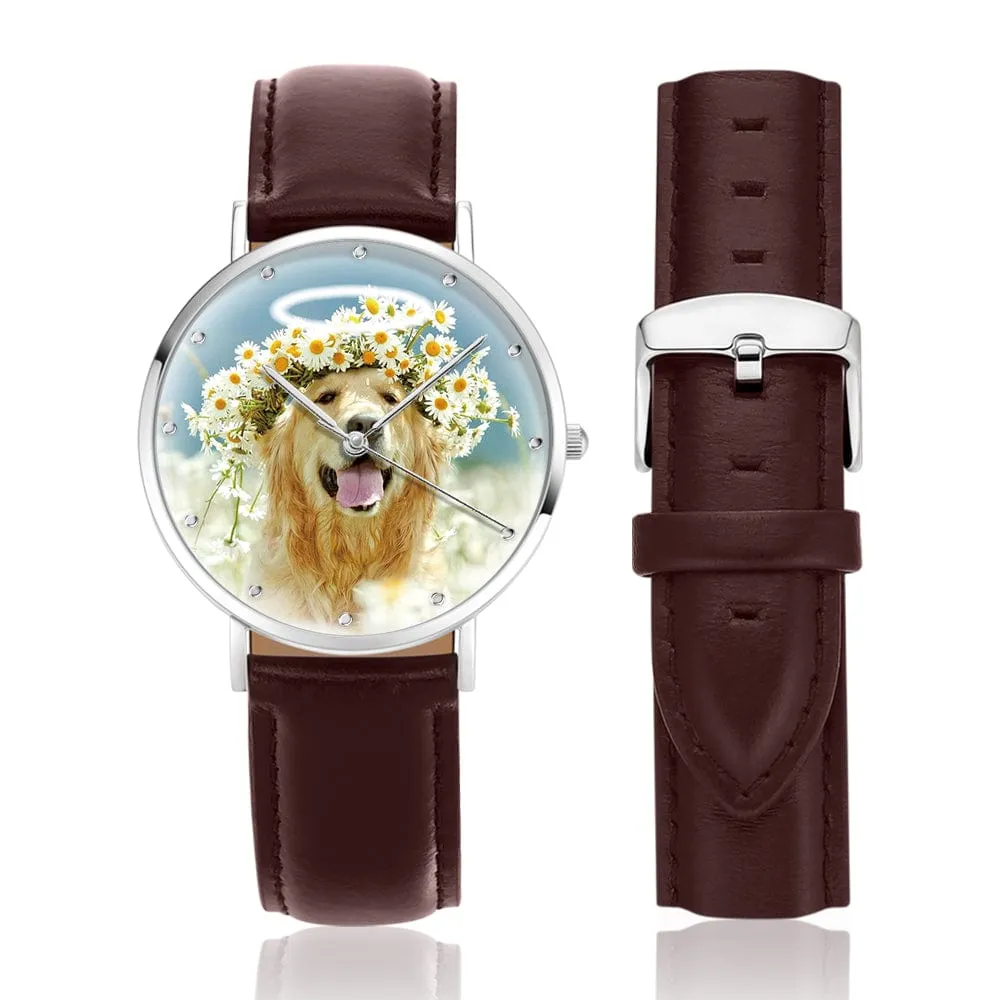 Personalized Watch with Name Custom Pet Remembrance Watch Loving Memorial Gifts