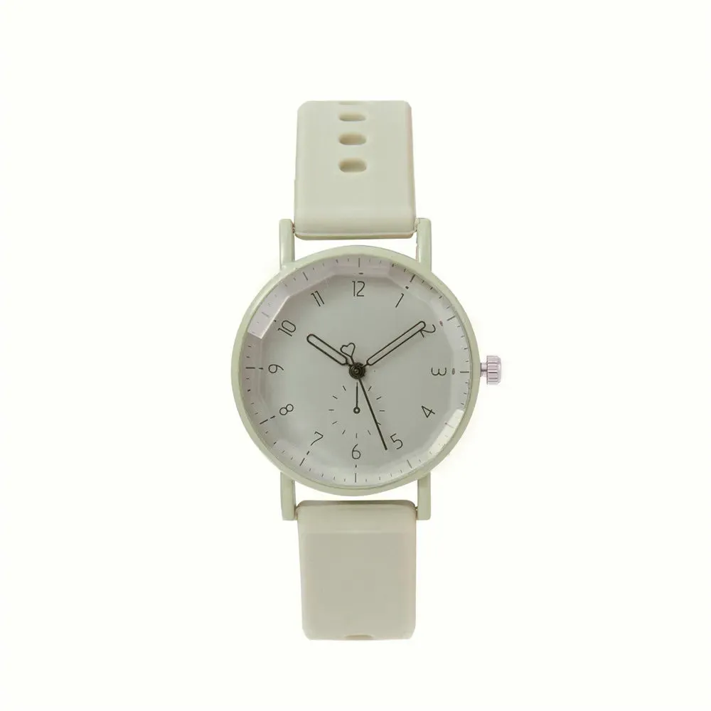 Pink Digital Simple Women Dresses Fashion Casual Watch