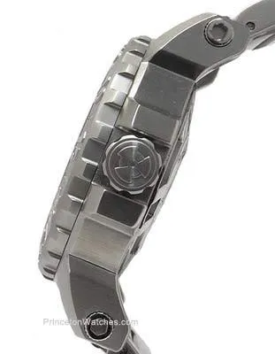 Reactor Mens Trident 2 - Black Dial - Stainless Steel Bracelet - NeverDark
