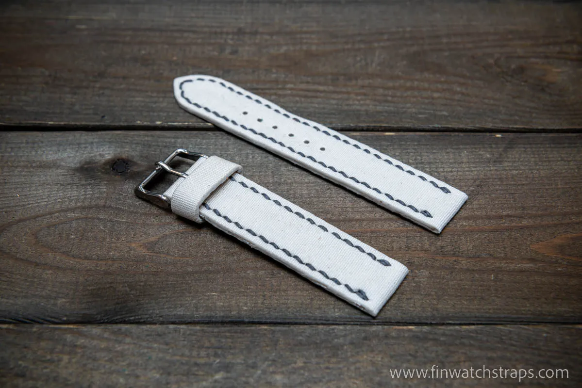 Sailcloth Marine Canvas handmade watch straps by FinWatchStraps®
