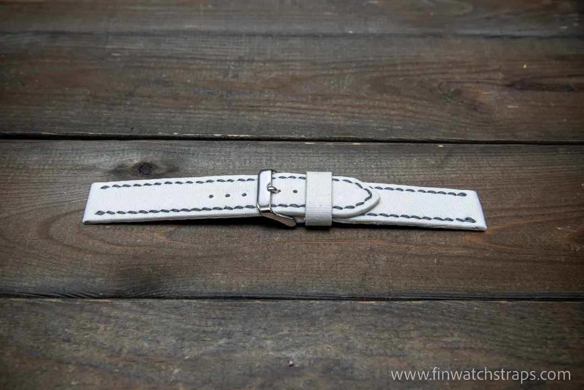 Sailcloth Marine Canvas handmade watch straps by FinWatchStraps®
