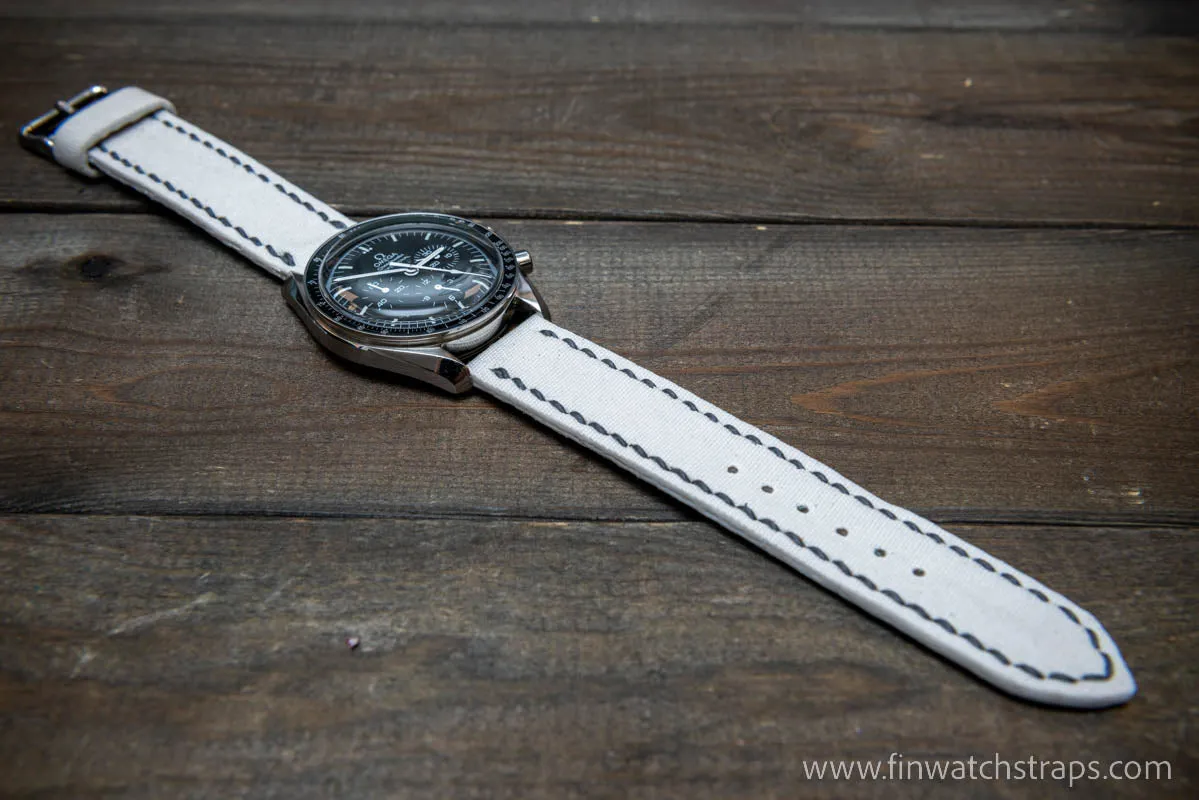 Sailcloth Marine Canvas handmade watch straps by FinWatchStraps®