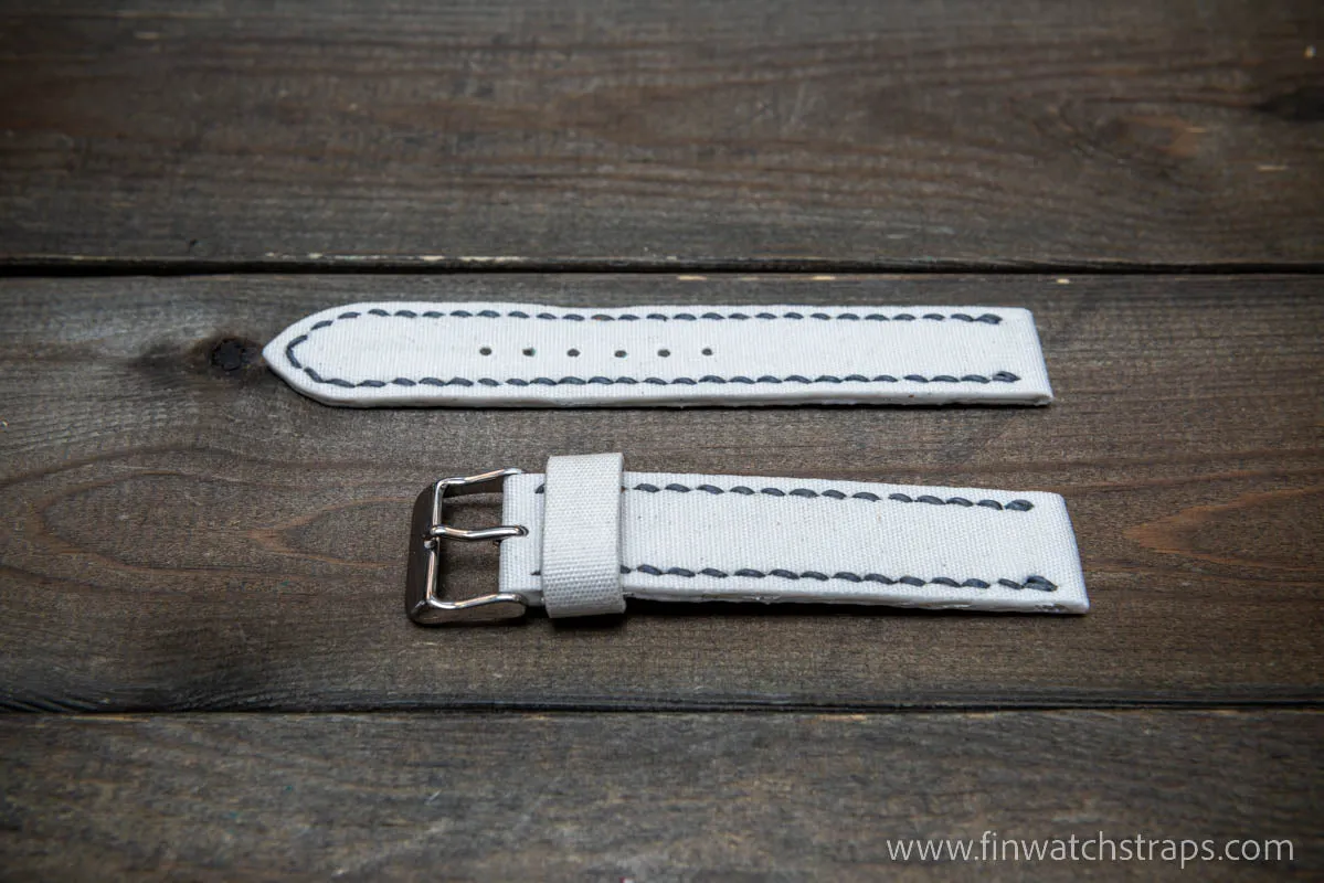 Sailcloth Marine Canvas handmade watch straps by FinWatchStraps®
