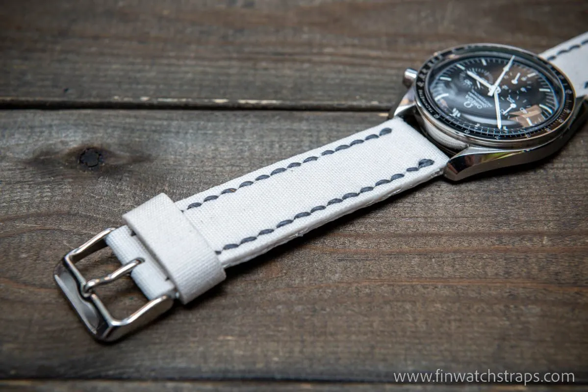Sailcloth Marine Canvas handmade watch straps by FinWatchStraps®