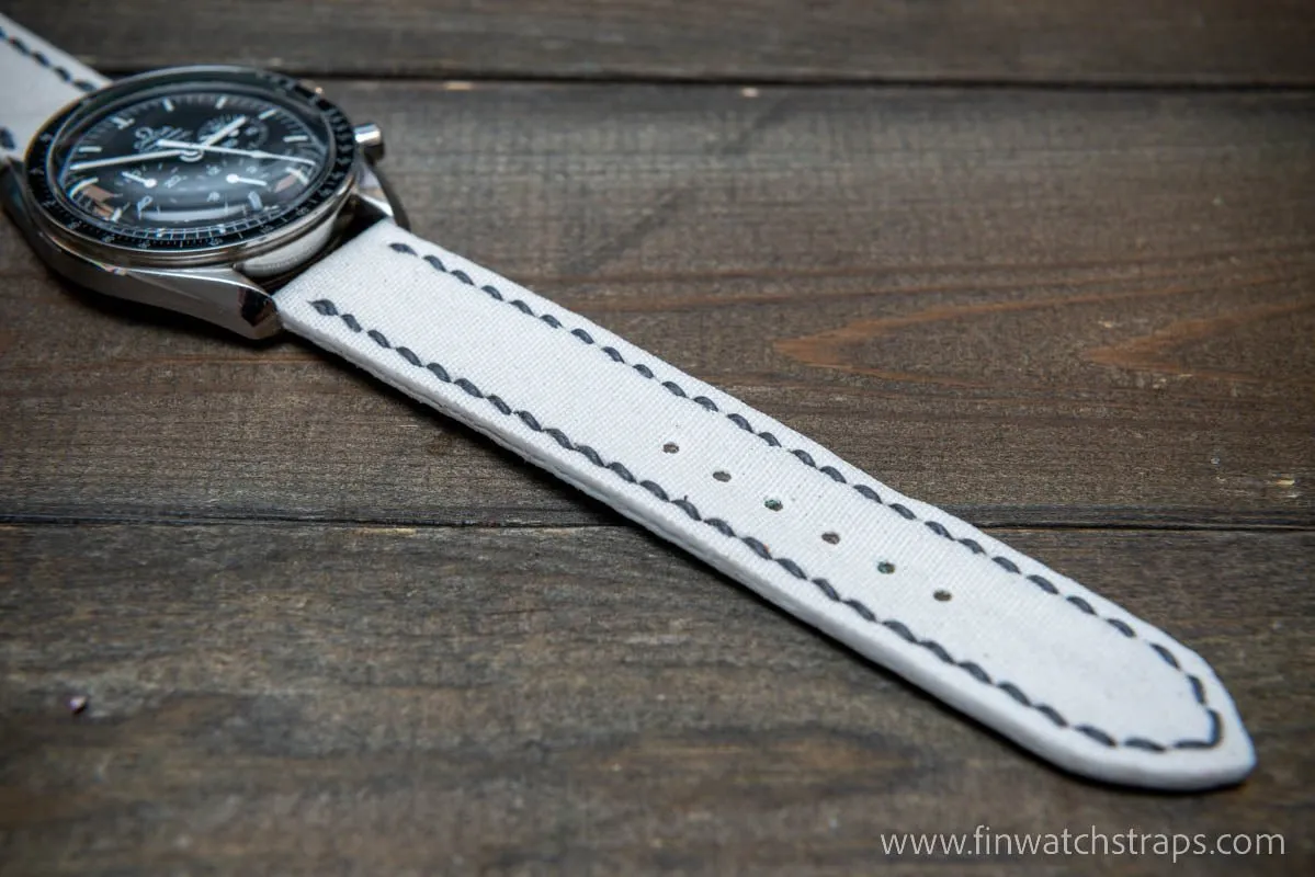 Sailcloth Marine Canvas handmade watch straps by FinWatchStraps®