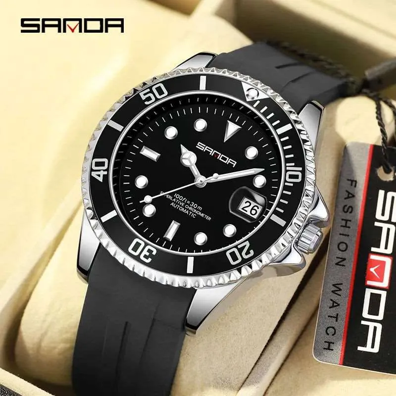 Sanda 7019 Submariner Date Automatic Homage Watches